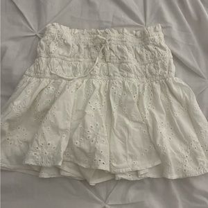 EYELET SKORT